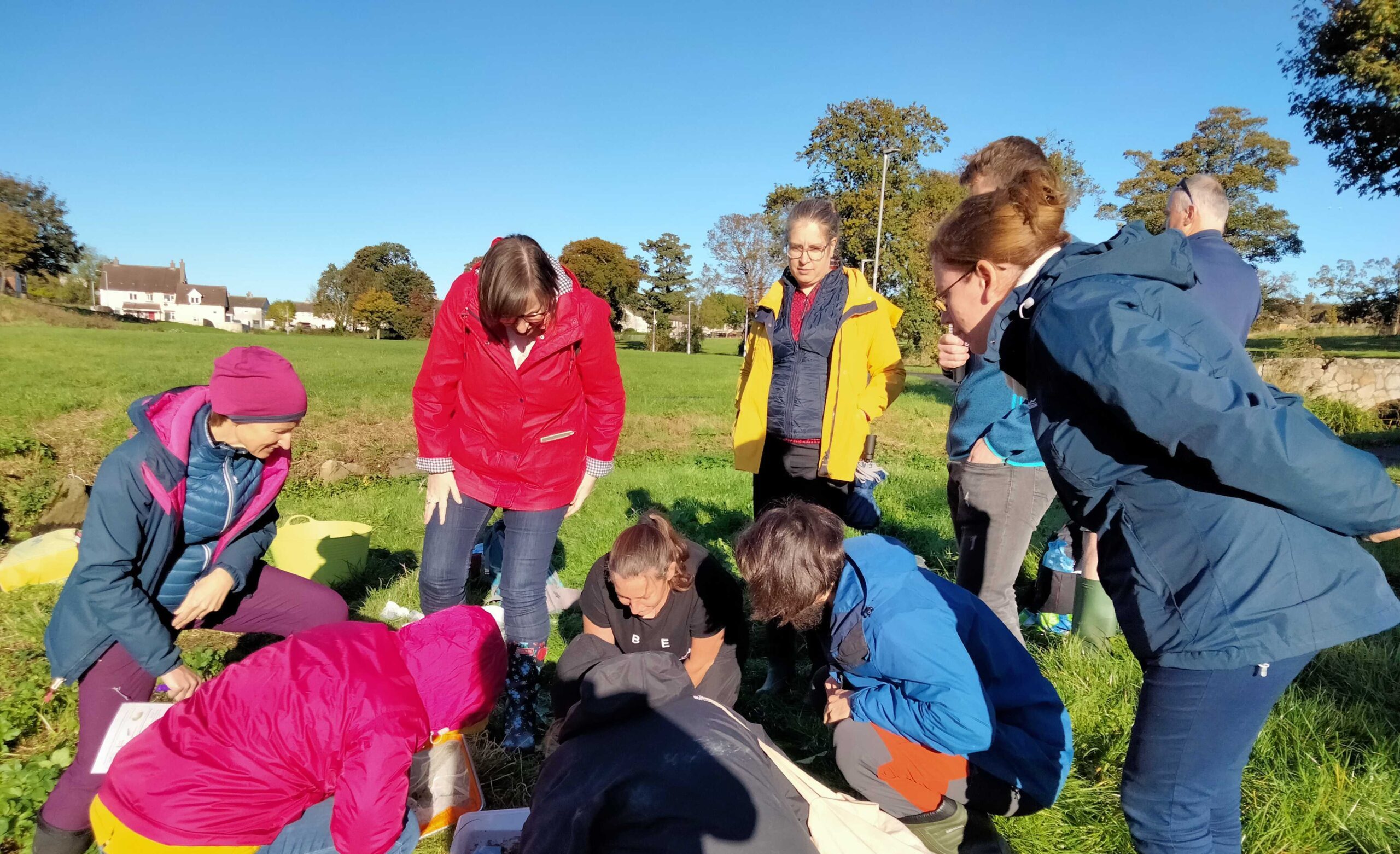 Climate Action in progress on water biodiversity training